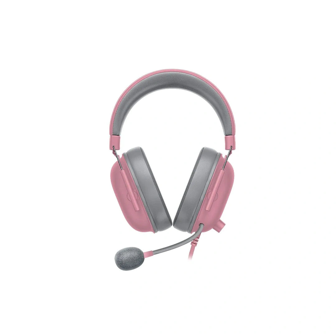 Razer BlackShark V2 X - Wired Gaming Headset - Quartz Pink in Qatar Razer BlackShark V2 X - Wired Gaming Headset - Quartz Pink in Qatar